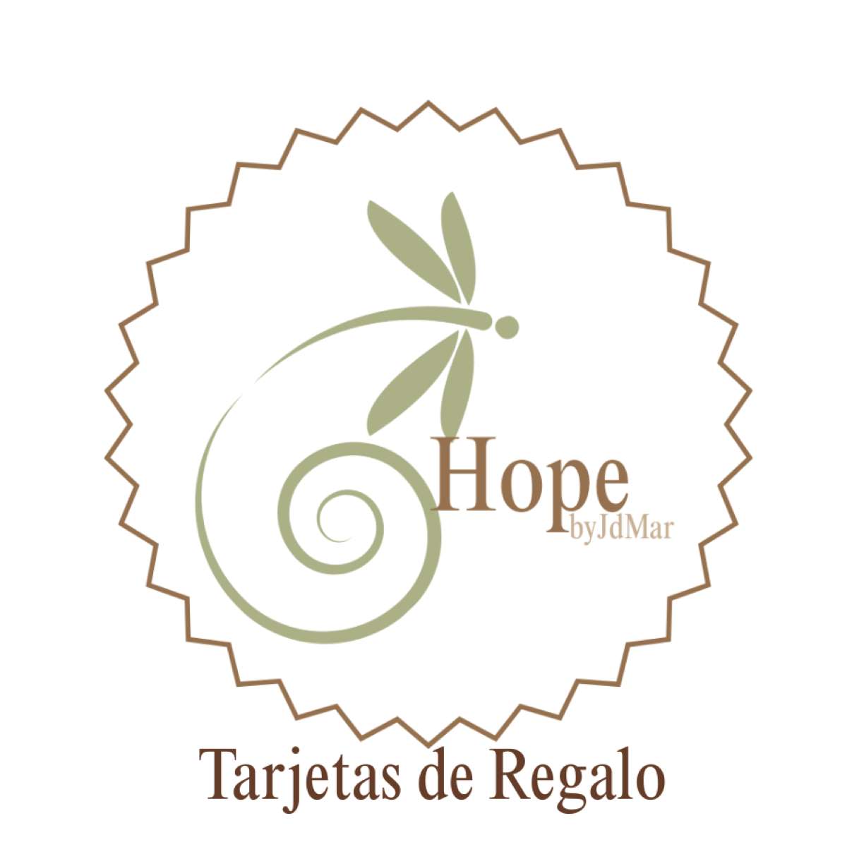 Tarjeta de Regalo HopebyJdMar