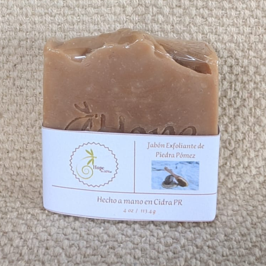 Jabón Exfoliante de Piedra Pómez (Pumice)