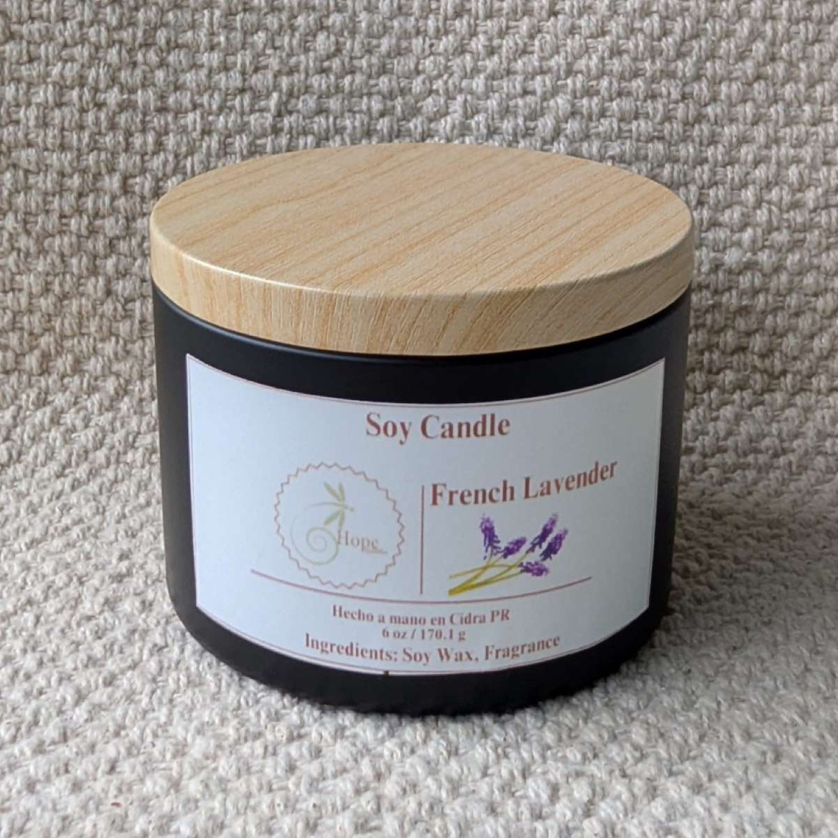 Lavanda Francesa Vela Aromática