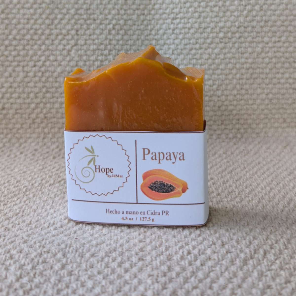 Papaya Barra de Jabón