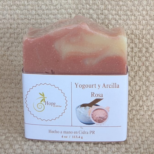 Yogourt y Arcilla Rosa ( Yogourt & Pink Clay)