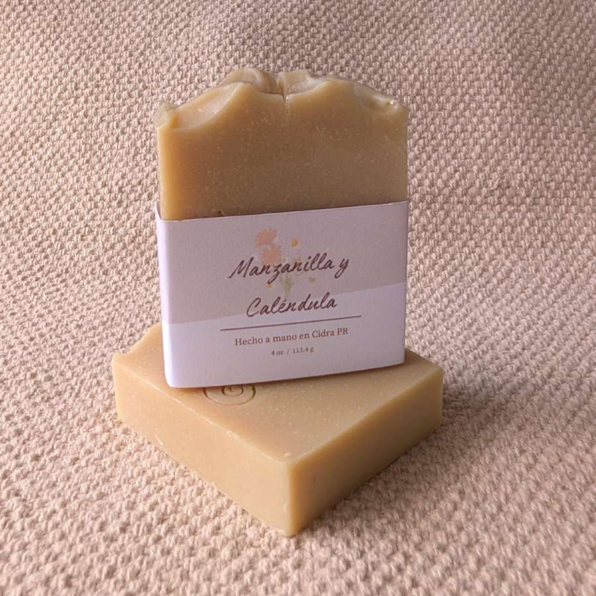 Manzanilla y Caléndula Jabón Artesanal