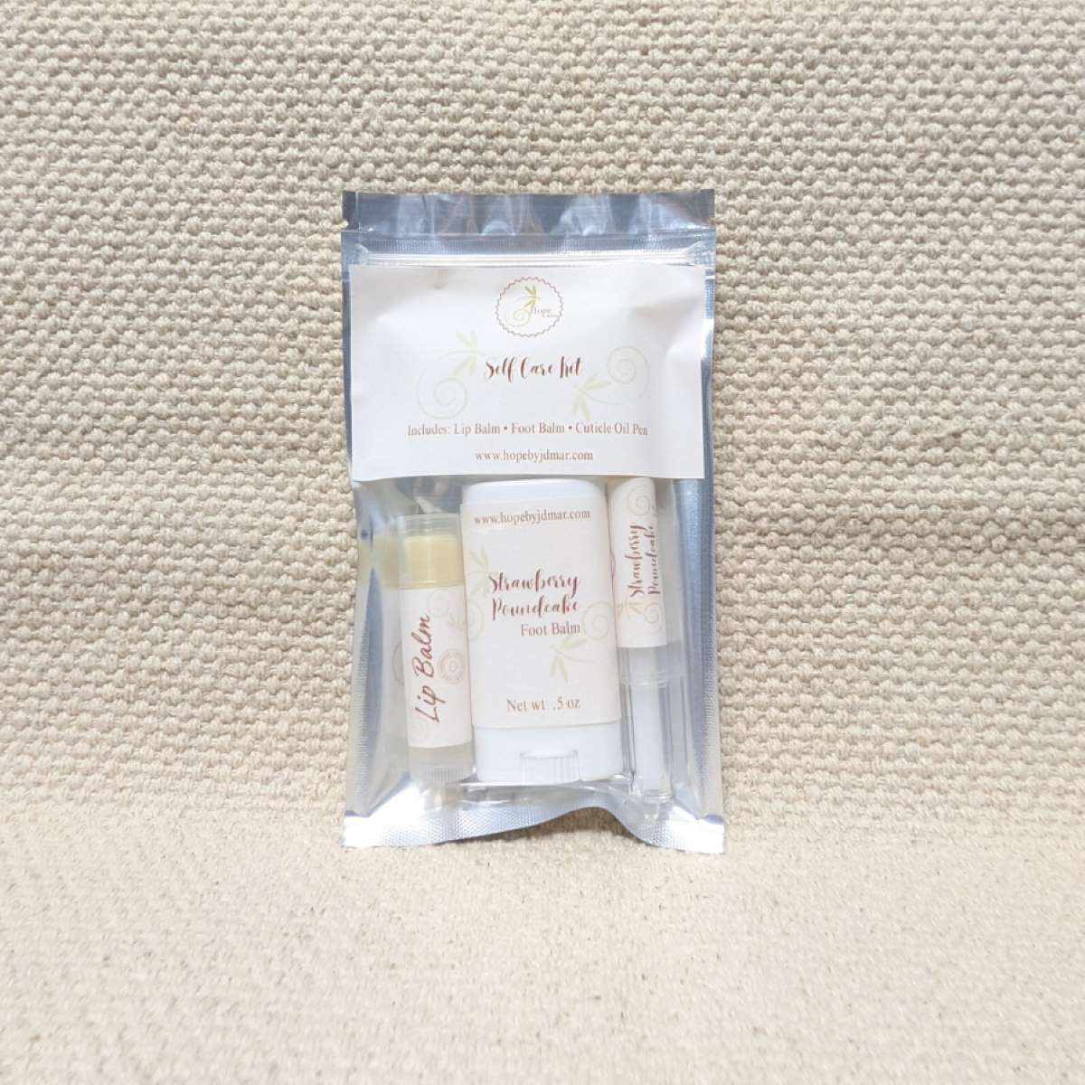Lip Balm•Foot Balm•Cuticle Oil Pen Self Care Kit