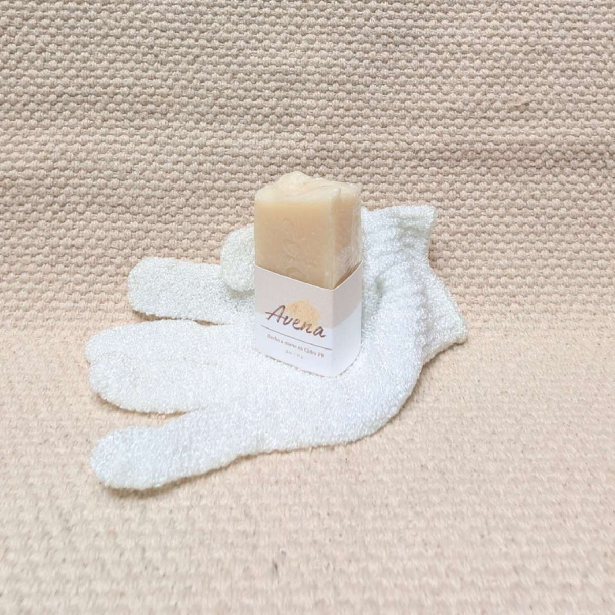 Sample Soap•Exfoliating Glove