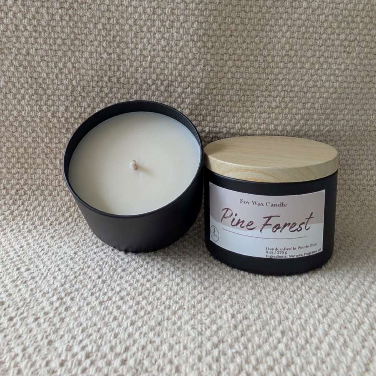 Pine Forest vela de Soya